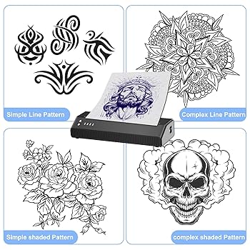 MHT-P8008 Tattoo Stencil Printer, Blackbudda Tattoo Printer